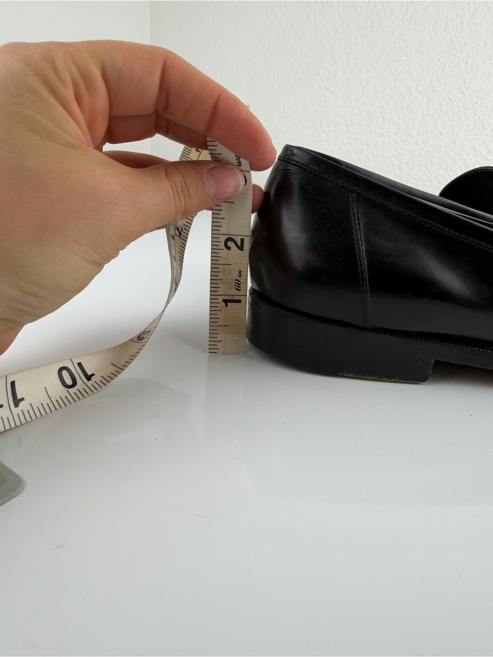 Gucci Black Leather Loafers Black 37.5/7.5 - Picture 12 of 15